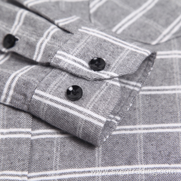 100% Cotton flannel men's shirt